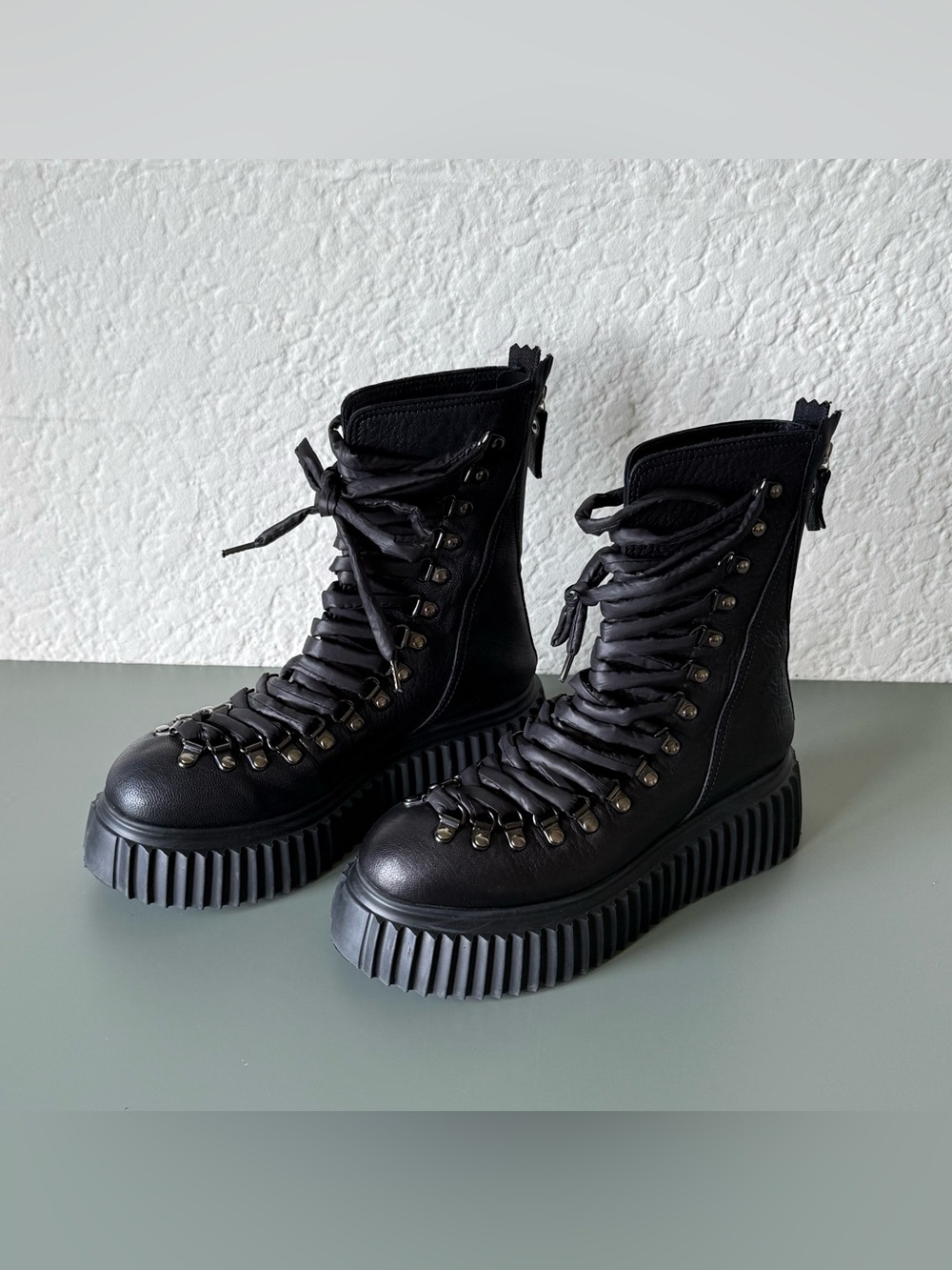 AGL Dromo Lace-Up Combat Boot size 38